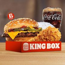 DLV King Box Cheeseburger XL
